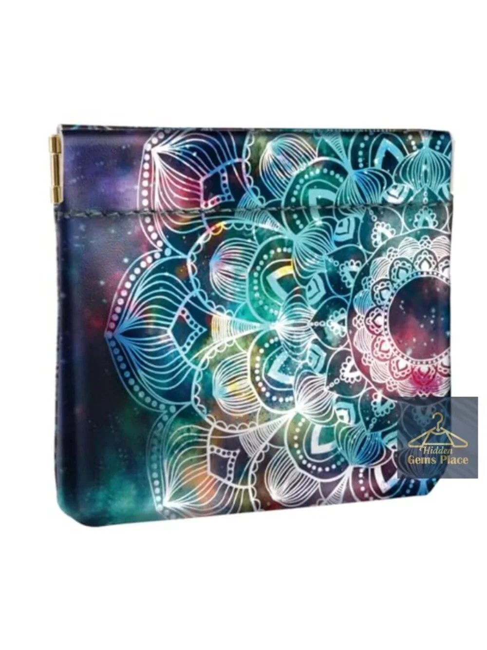 Squeeze Coin Purse Pouch Small Makeup Bag with Card Holder Lipstick Organizer